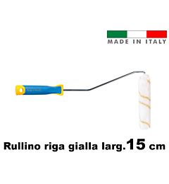 RULLINO RIGA GIALLA COMPLETO CM.15Gz