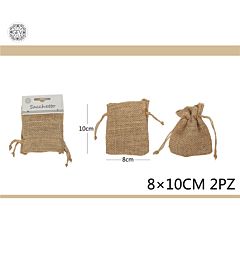 SACCHETTO LINO 8*10 2PCSGev