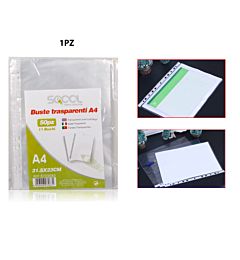 BUSTE TRASPARENTI A4 50PCSEmi Style