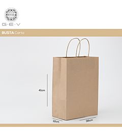 BUSTA CARTA KRAFT AVANA 36X12X41CMGev