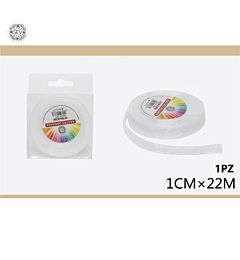 NASTRO ORGANZA 1.0CMX25Y 001BIANCOGev