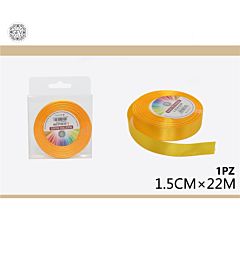 NASTRO RASO 1.5CMX25Y 016GIALLOGev