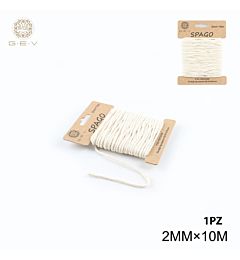 SPAGO IN COTONE 2MM*10MGev