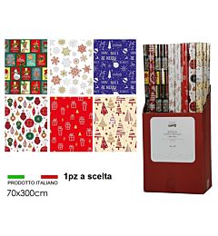 ROTOLO CARTA REGALO 70X300 6 ASSLeoncast