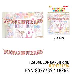 FESTONE BUON COMPLEANNODz