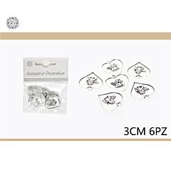 DEC.IN FERRO 3CM 6PCSGev