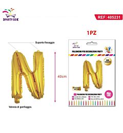 PALLONCINO ALLUMINIO N 40CMParty Go