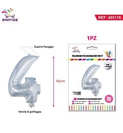 PALLONCINO ALLUMINIO N4 40CMParty Go