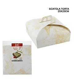 DC CASA SCATOLA TORTA 25X25CMDc
