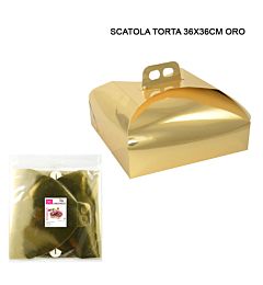 DC CASA SCATOLA TORTA 36X36CM ORODc