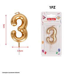 CANDELINA COMPLEANNO #3Emi Style