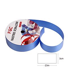 NASTRO 3CM*25Y BLU ZAFFIROHQ