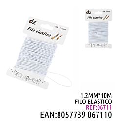 FILO ELASTICO BIANCO 1.2CMDz