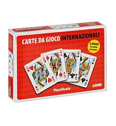 MAZZO CARTE DA RAMINO PLASTIFICATE IN CART