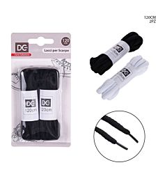 LACCI SCARPE SPORTIVE 120CM 1PAIO ASSDc
