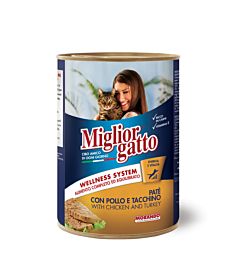MIGLIORGATTO PATE POLLO/TAC GR.400Miglior Gatto
