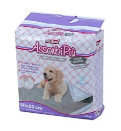 TAPPETINI ASS. CON CARBONE ATTIVO 60X60 10PZ