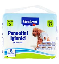 PANNOLINI IGIENICI S 12 PZ.Vitakraft