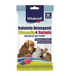 SALVIETTA CITRONELLA E GERANIOVitakraft