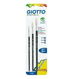 GIOTTO PENNELLI 577 CONF. 3 PZ N. 6-8-10Giotto