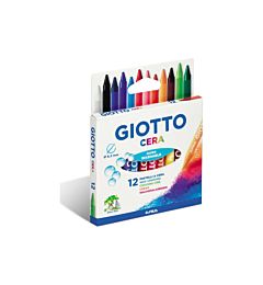 PASTELLO CERA GIOTTO SCATOLA 12 COLORIGiotto