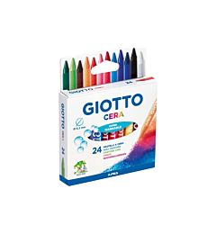 PASTELLO CERA GIOTTO SCATOLA 24 COLORIGiotto