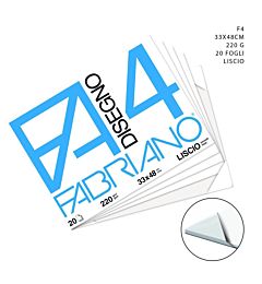 BLOCCO FABRIANO  797 - F4 33X48 FG.20 LISCIOFabriano