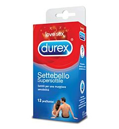 DUREX SETTEBELLO SUPERSOTTILE 12 PZ