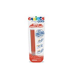 CARIOCA OOPS PENNE CANCELLIBLI REFILL ROSSO BL.3PZ.