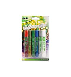 COLLA GLITTER LEBEZ ASSORTITA BUSTA 6 PEZZI