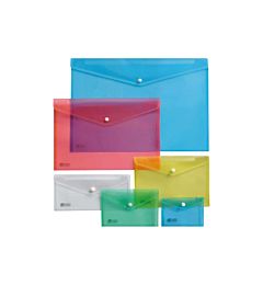 BUSTA C/BOTTONE ORNA   PPL A7 7X10  COL.TRASP.0141