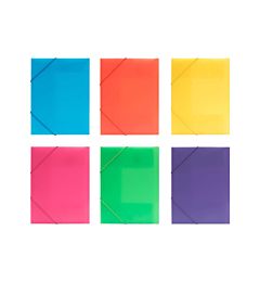 CARTELLA ELASTICO PPL        T.U.FLUO 25X32   0263