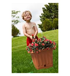 VASO  TERRA  QUADR. 30X30  TERRACOTTABama