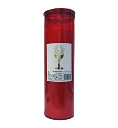 LUMINO A CERA ROSSO T80 - NUOVO -