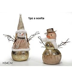 PUPAZZO N. BEIGE/ORO H34 2ASS