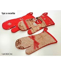 GUANTO NAT. 16X30CM 3ASS