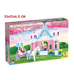 COSTRUZIONI CLICK CLACK CASTELLO PRINCIPESSA 245PZ