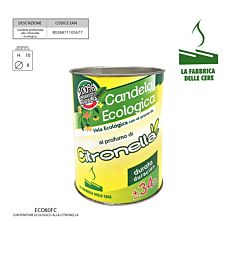 CANDELA CITRONELLA ECO 8X10