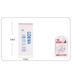 GOMMA PER CANCELLARE 2PZ