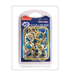 OCCHIELLI PER TENDE 22MM 20PZ