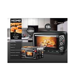 FORNO ELETTRICO 18L 1200W HM-5218 (0014)Hoomei