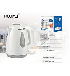 BOLLITORE ELETTRICO 2200W 1.7L HM-5517 (0281)