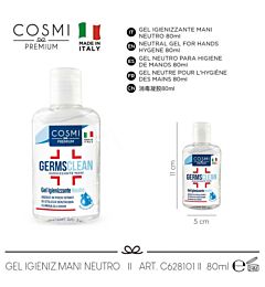 COSMI GEL IGIENIZ. MANI NEUTRO 80ML