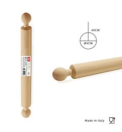 DC CASA MATTARELLO LEGNO NATURALE 40CM D.4CM