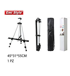 EMI STYLE CAVALLETTO ARTISTICO IN ALLUMINIO 45*31*55CMEmi Style