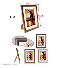 PORTAFOTO IN LEGNO 9*13CM