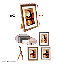 PORTAFOTO IN LEGNO 20*30CM