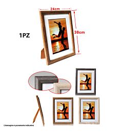 PORTAFOTO IN LEGNO 24*30CM
