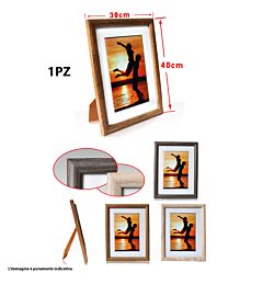 PORTAFOTO IN LEGNO 30*40CM