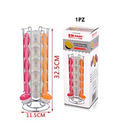 PORTA CAPSULE PER CAFFE 404G 11.5*11.5*32.5CM